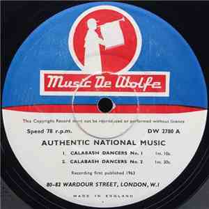 Unknown Artist - Authentic National Music flac album