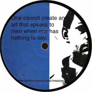 Various - One Cannot Create An Art That Speaks To Men When One Has Nothing To Say. flac album